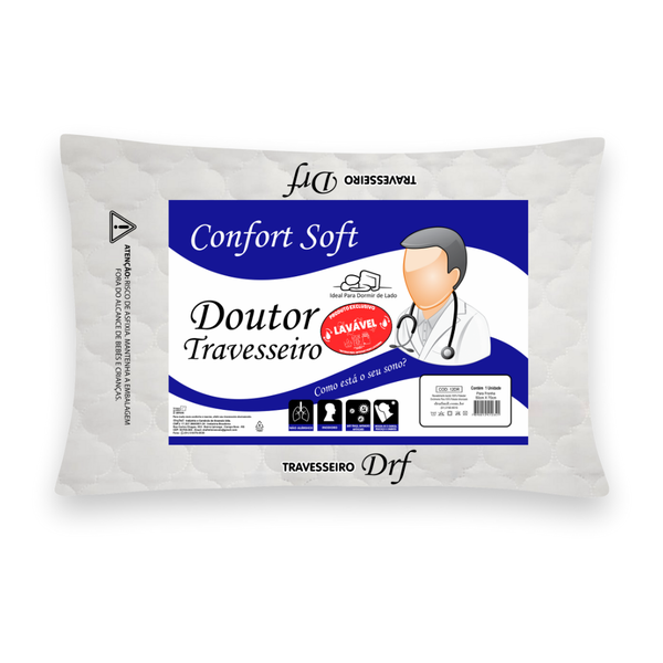 01 doutor travesseiro para fronha 50x70cm com regulagem tecido matelasse 100 algodao